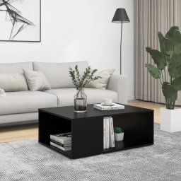 Masuta de cafea, negru , 90x67x33 cm, PAL GartenMobel Dekor