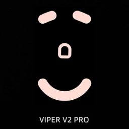 Picioruse pentru mouse EspTiger YanZi Q PTFE Skates Razer Viper V2 Pro, SK-ET-RZ-VPV2P-YZQ-PINK