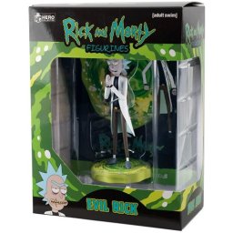 EAGLEMOSS RICK & MORTY FIGURINES - EVIL RICK