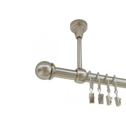 Galerie simpla prindere tavan todi max 19 mm inox