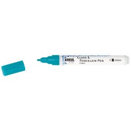 Marker pentru sticlă și porțelan Kreul Clear Medium, turcoaz