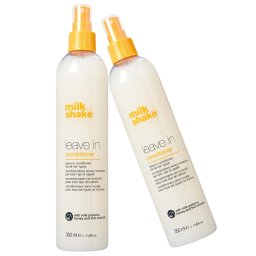 Pachet DUO Balsam hidratant fara clatire pentru par normal sau uscat Milk Shake Leave-in ,350 ml