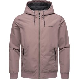 Ragwear Geacă de primăvară-toamnă 'Perci' gri taupe / negru