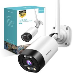 camera de supraveghere pentru exterior heimvision hm311, smart, wifi, ip65, 3mp uhd