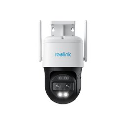 Camera de supraveghere Camera supraveghere IP WiFi Speed Dome PTZ Reolink TrackMix, 4K, 2.8 + 8 mm, lumina alba / IR 15 m, dual band, slot card, microfon si difuzor, Auto Tracking