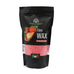 Ceară pentru epilare Film Wax, Global Fashion, 450 g, Căpșuni