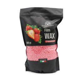Ceară pentru epilare Film Wax, Global Fashion, 1000 gr, Căpșuni