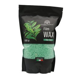 Ceară pentru epilare Film Wax, Global Fashion, 1000 gr, Tea Tree