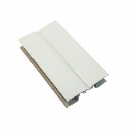 Coltar MULTIANGOLO pentru plinta bucatarie, H=100/120 mm, L=55 mm, l=15 mm, finisaj alb (Inaltime: 120 mm)