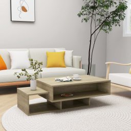Masuta de cafea, stejar sonoma, 105x55x32 cm, PAL GartenMobel Dekor
