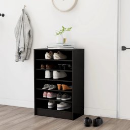 Pantofar, negru, 60x35x92 cm, PAL GartenMobel Dekor