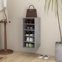 Pantofar, gri beton, 31,5x35x70 cm, PAL GartenMobel Dekor
