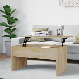 Masuta de cafea, stejar sonoma, 80x50,5x41,5 cm, lemn compozit GartenMobel Dekor