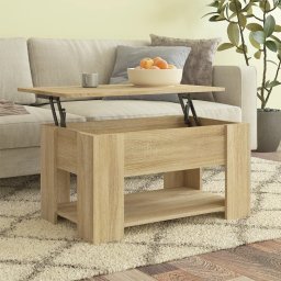 Masuta de cafea, stejar sonoma, 79x49x41 cm, lemn prelucrat GartenMobel Dekor