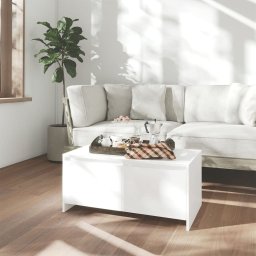 Masuta de cafea, alb, 90x50x41,5 cm, PAL GartenMobel Dekor