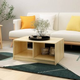 Masuta de cafea, 75x50x33,5 cm, lemn masiv de pin GartenMobel Dekor