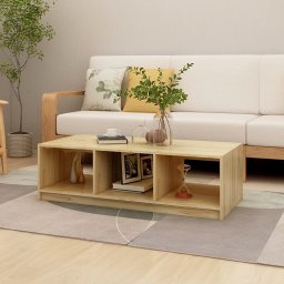 Masuta de cafea, 110x50x34 cm, lemn masiv de pin GartenMobel Dekor