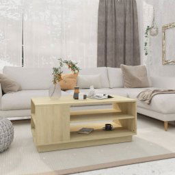 Masuta de cafea, stejar sonoma, 102x55x43 cm, PAL GartenMobel Dekor