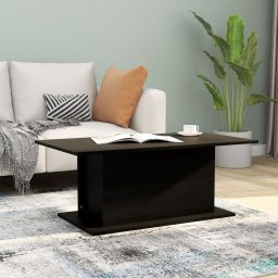 Masuta de cafea, negru, 102x55,5x40 cm, PAL GartenMobel Dekor