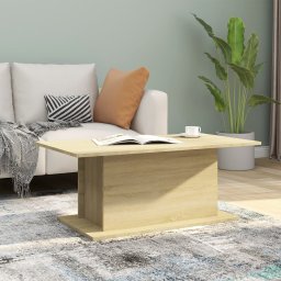 Masuta de cafea, stejar sonoma, 102x55,5x40 cm, PAL GartenMobel Dekor