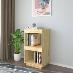 Biblioteca, 40x35x71 cm, lemn masiv de pin GartenMobel Dekor