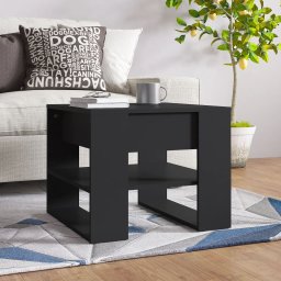 Masuta de cafea, negru, 102x55x45 cm, lemn prelucrat GartenMobel Dekor