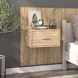 Noptiera de perete, stejar sonoma GartenMobel Dekor
