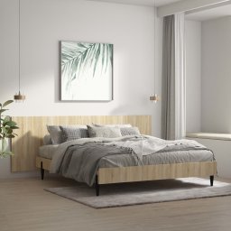 Tablie de pat,perete,stejar Sonoma,240x1,5x80 cm,lemn prelucrat GartenMobel Dekor