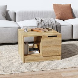 Masuta de cafea, stejar sonoma, 50x50x36 cm, lemn compozit GartenMobel Dekor
