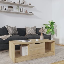 Masuta de cafea, stejar sonoma, 102x50x36 cm, lemn prelucrat GartenMobel Dekor