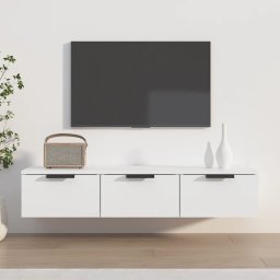 Dulap de perete, alb, 102x30x20 cm, lemn compozit GartenMobel Dekor