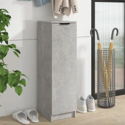 Pantofar, gri beton, 30x35x100 cm, lemn compozit GartenMobel Dekor