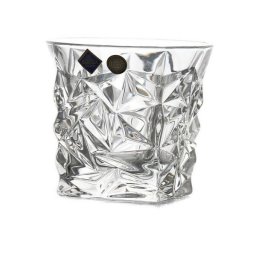 GLACIER Set 6 pahare cristal Bohemia whisky 350 ml