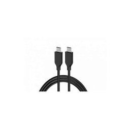 CABLU alimentare si date Genius- pt. smartphone- USB 3.1- USB Type-CT) la USB Type-CT)- PD 3.0 60W- 1m- braided nylon- negru- 32