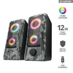 BOXE TRUST GXT 606 JAVV RGB 2.0 6W GREY 23379timbru verde 2.00 lei)