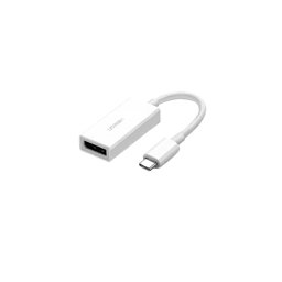 CABLU video Ugreen- MM130 adaptor USB Type-CT) la DisplayPortM)- 10 cm- rezolutie maxima 4K UHD3840 x 2160) la 60 Hz- alb 40372t