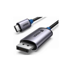 CABLU video Ugreen- CM556 adaptor USB Type-CT) la DisplayPort 1.4(M)- 1m- rezolutie maxima 8K UHD7680 x 4320) la 60 Hz- negru 25