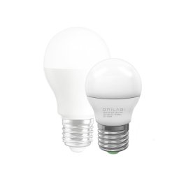 Bec LED ECOLINE G45 E27/7W/230V 4000K - BRILAGI
