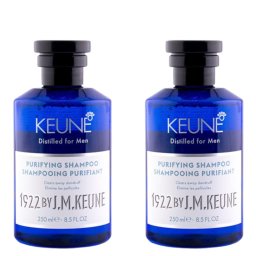 Pachet DUO Sampon barbati anti-matreata Keune 1922 Purifying Shampoo, 250 ml