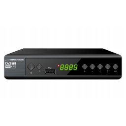 TV Tuner H.265/HEVC, Functie inregistrare, Negru