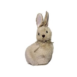 Figurina iepuras plus pentru decoratiuni florale