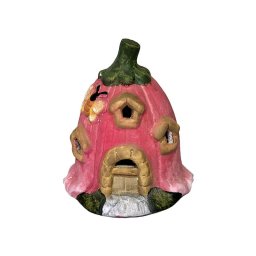 Figurina casuta ceramica+led pentru decoratiuni florale