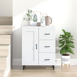 Servanta, alb, 69,5x34x90 cm, lemn compozit GartenMobel Dekor