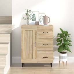 Servanta, stejar sonoma, 69,5x34x90 cm, lemn compozit GartenMobel Dekor
