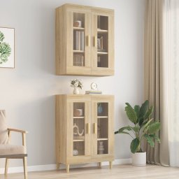 Dulap de perete suspendat, stejar sonoma, 69,5x34x90 cm GartenMobel Dekor