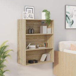 Dulap de perete suspendat, stejar sonoma, 69,5x32,5x90 cm GartenMobel Dekor