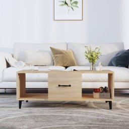 Masuta de cafea, stejar sonoma, 102x50x40 cm, lemn compozit GartenMobel Dekor