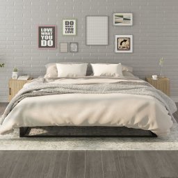 Noptiere, 2 buc., stejar sonoma, lemn prelucrat GartenMobel Dekor