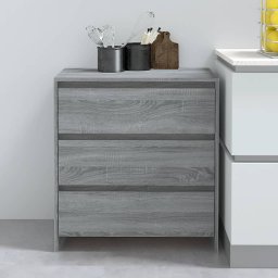 Servanta, stejar sonoma gri, 70x41x75 cm, lemn prelucrat GartenMobel Dekor