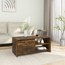 Masuta de cafea, stejar fumuriu, 102x50x45 cm, lemn prelucrat GartenMobel Dekor